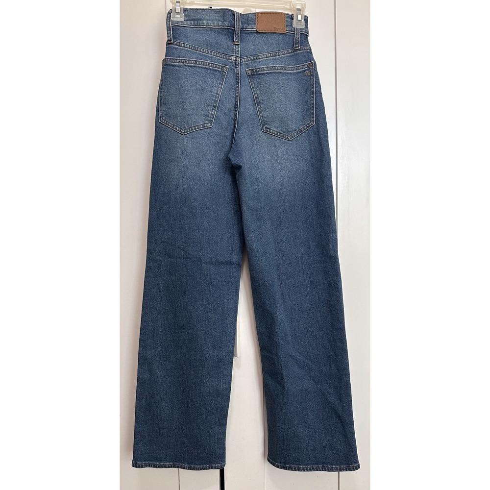 Madewell Women's Blue  The Perfect Vintage Wide-Leg Jeans Size 23 - Picture 4 of 13